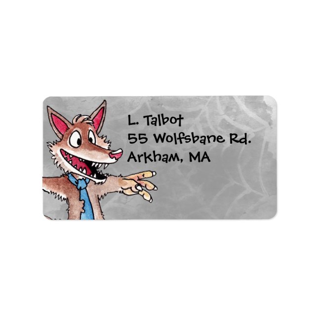 Werewolf Address Label (Front)