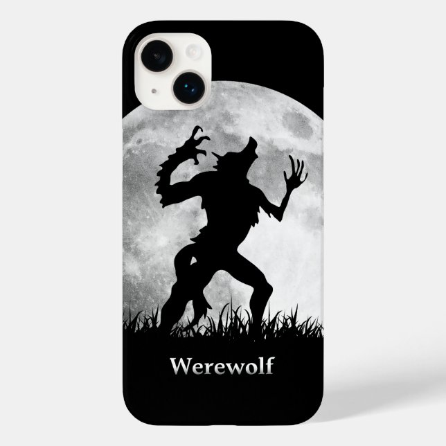 Werewolf at the Full Moon Cool and Unique Case-Mate iPhone Case (Back)