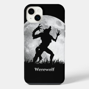 Werewolf at the Full Moon Cool and Unique iPhone 14 Plus Case