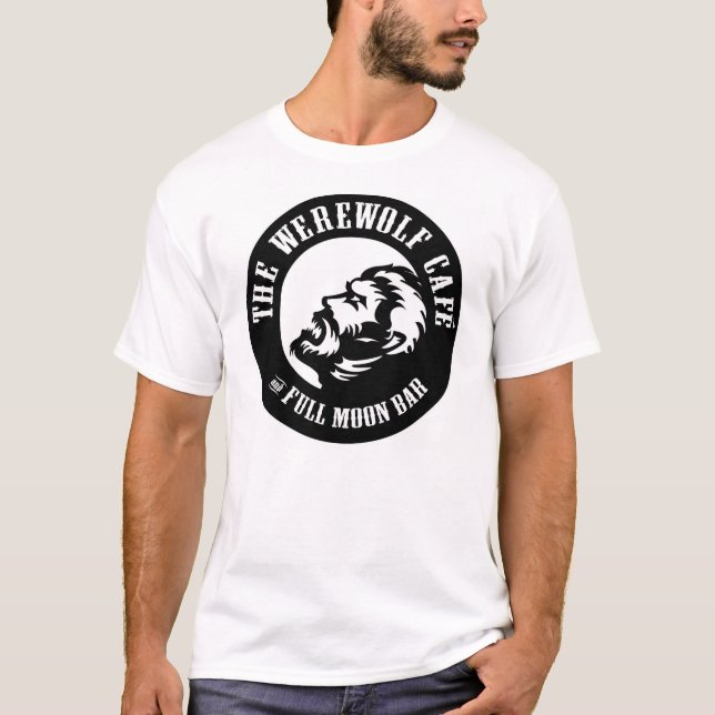 Werewolf Café (Logo Front) T-Shirt (Front)