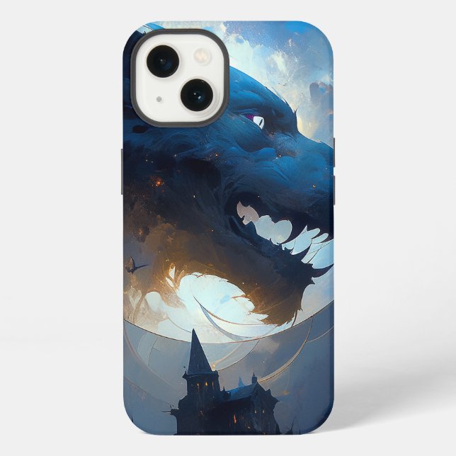 Werewolf Dark Fantasy Horror iPhone Case (Back)