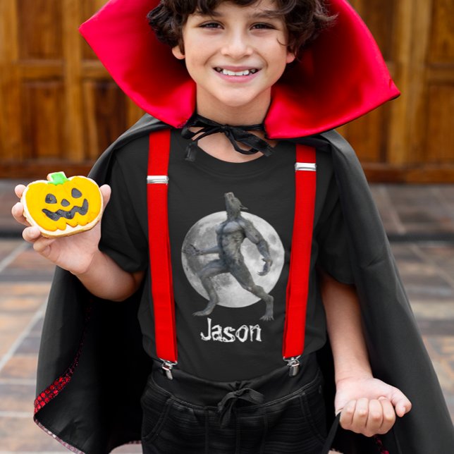 Werewolf Full Moon Personalised T-Shirt (Creator Uploaded)