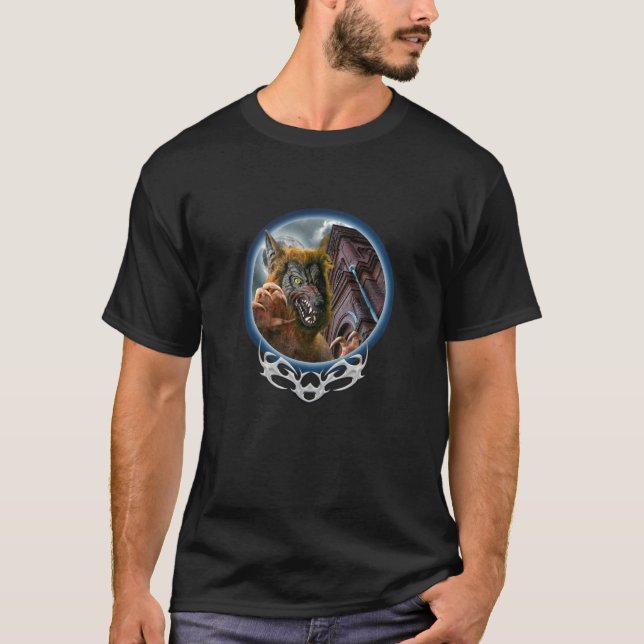 Werewolf Full Moon T-Shirt (Front)