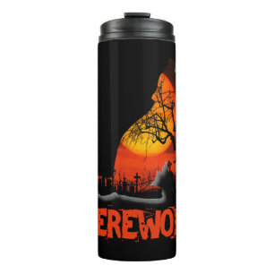 Werewolf Halloween    Thermal Tumbler
