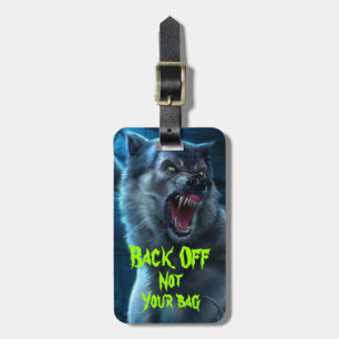 Werewolf Luggage Tag