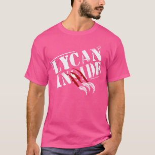 Werewolf Lycan Inside Wolf Beast Horror Lover Sayi T-Shirt