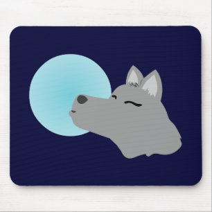 Werewolf Moon Mouse Pad