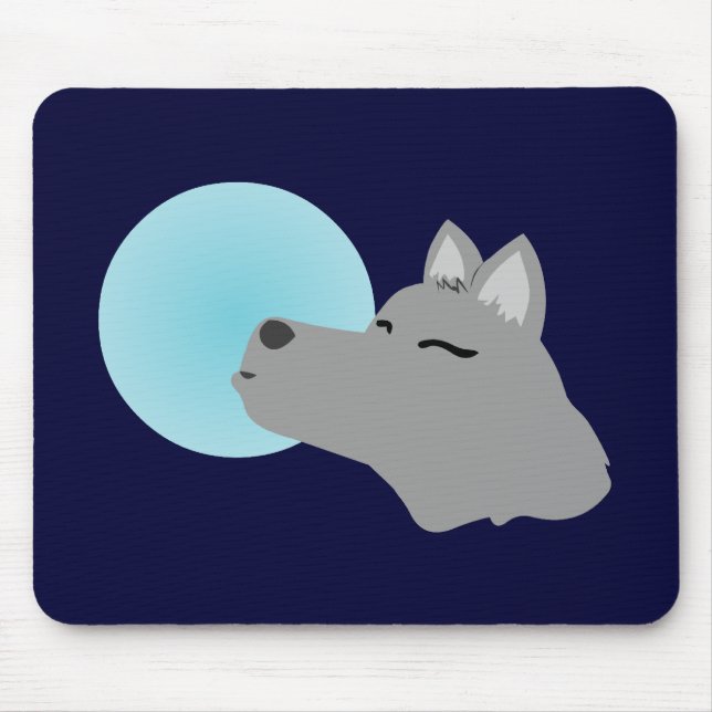 Werewolf Moon Mouse Pad (Front)
