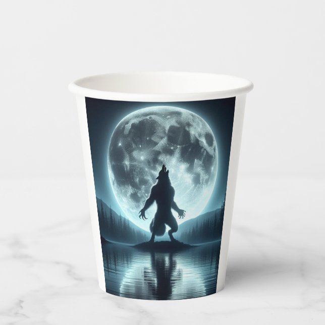 Werewolf  paper cups (Front)