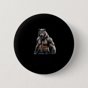 Werewolf Proof That Size Does Sticker  6 Cm Round Badge