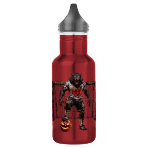 Werewolf Soccer Player Halloween Horror Art 532 Ml Water Bottle