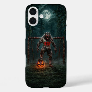 Werewolf Soccer Player Halloween Horror Art iPhone 16 Plus Case