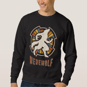 Werewolf Vintage Classic Retro Love Sweatshirt