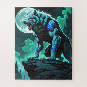 Werewolf - Wolf Themed  Jigsaw Puzzle