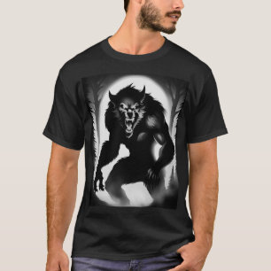 Werewolf Woods Gothic  T-Shirt