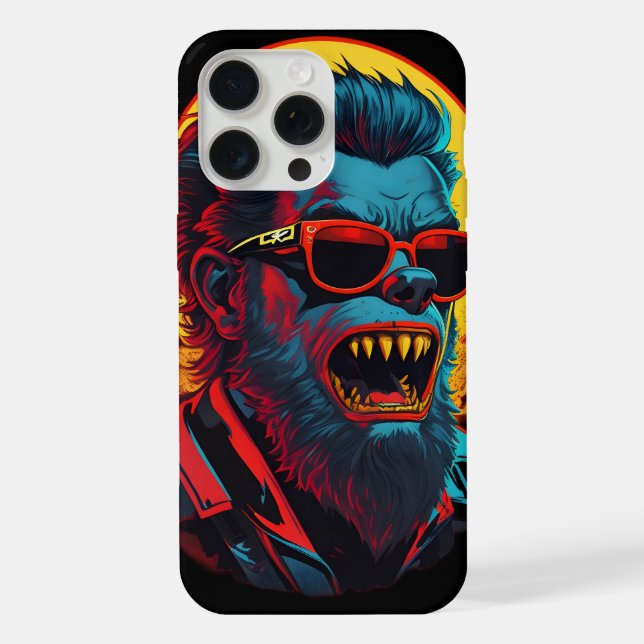 Werewolves Zombie iPhone Case (Back)