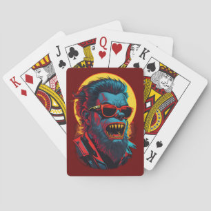 Werewolves Zombie Playing Cards