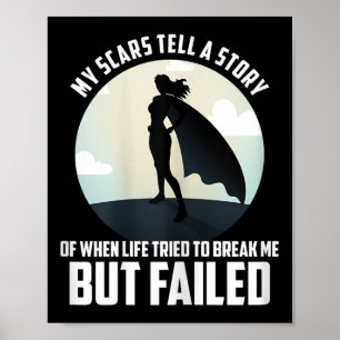 Werful Motivational Woman Shirt, My S Tell A Story Poster