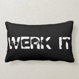 WERK IT- Graphic Pillo Lumbar Cushion