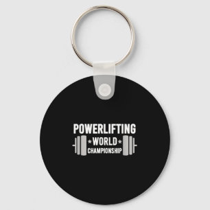 Werlifter Motivational Gym Werlifting World Chamon Key Ring
