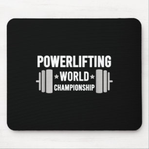 Werlifter Motivational Gym Werlifting World Chamon Mouse Pad