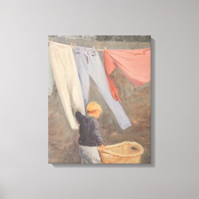 Wes Heeter Canvas Print (Front)