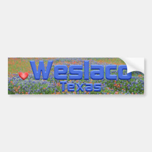 Weslaco Texas Bumper Sticker