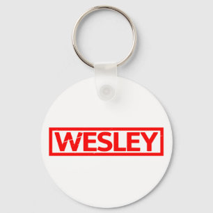 Wesley Stamp Key Ring