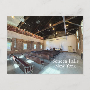 Wesleyan Chapel Seneca Falls NY Postcard