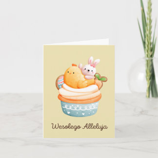 Wesołego Alleluja, Polish Happy Easter Card