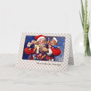 Wesołych Świąt. Christmas Cards in Polish