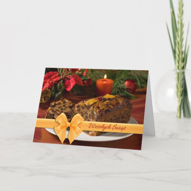 Wesolych Swiat -Merry Christmas Card (Front)