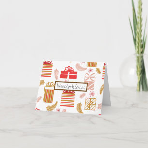 Wesołych Świąt, Polish Christmas Card 