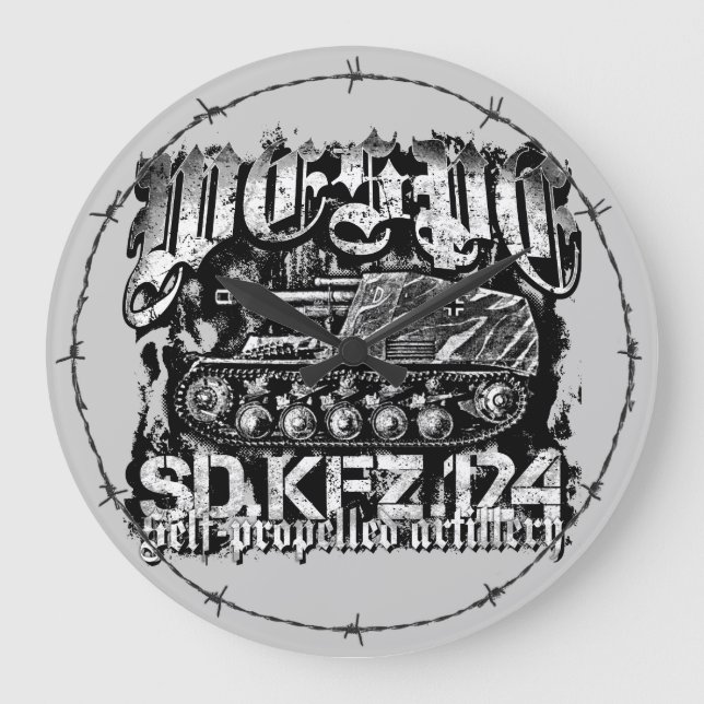 Wespe Large Clock (Front)