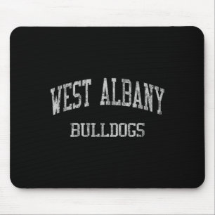 West Albany High School Hs Albany Or Vintage Srts  Mouse Pad