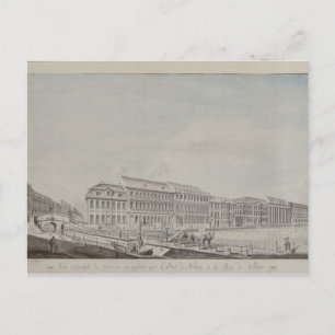 West aspect of Wilhelmsplatz, c.1773 Postcard