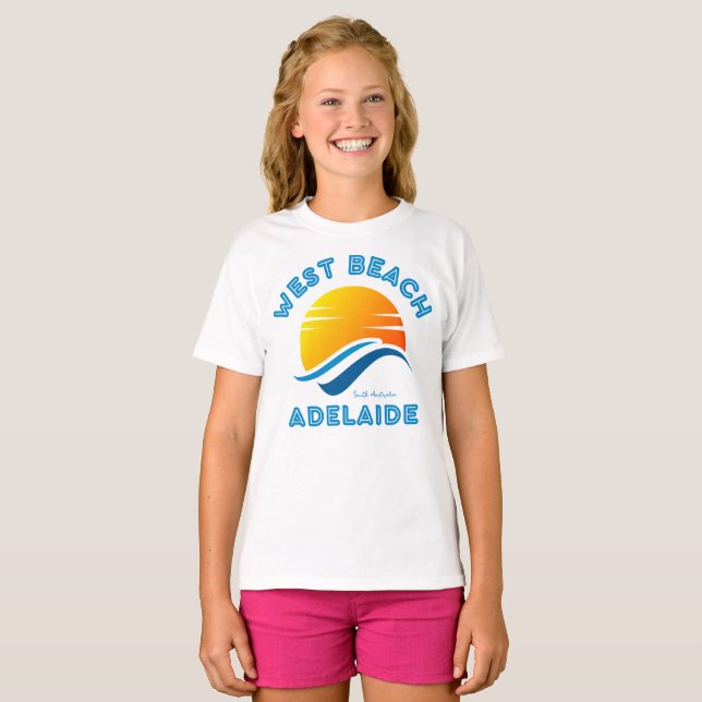 WEST BEACH ADELAIDE South Australia T-Shirt (Front Full)