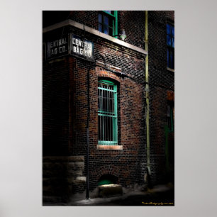 West Bottoms Kansas City Suburban Photo Art Poster
