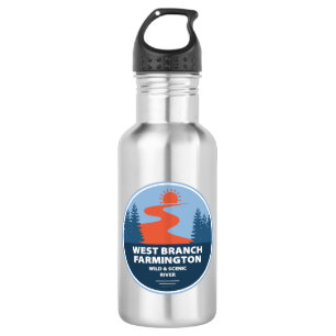 West Branch Farmington Wild And Scenic River 532 Ml Water Bottle