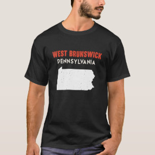 West Brunswick Pennsylvania USA State America Trav T-Shirt