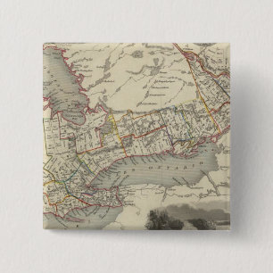 West Canada 15 Cm Square Badge