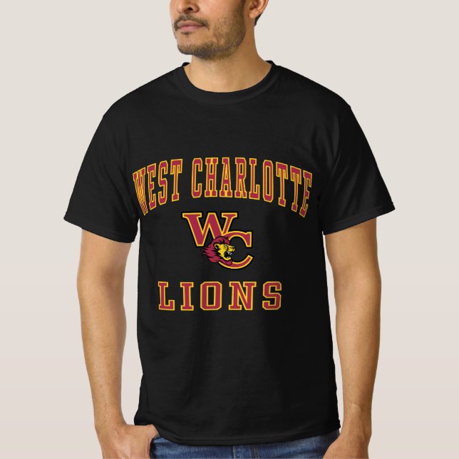 West Charlotte High School Lions T-Shirt (Front)