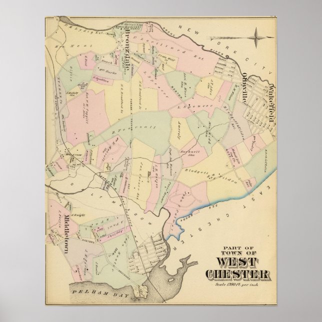 West Chester, New York Poster (Front)