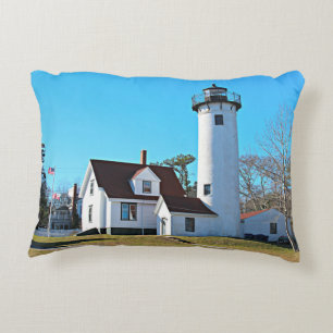 West Chop Lighthouse Massachusetts Accent Pillow