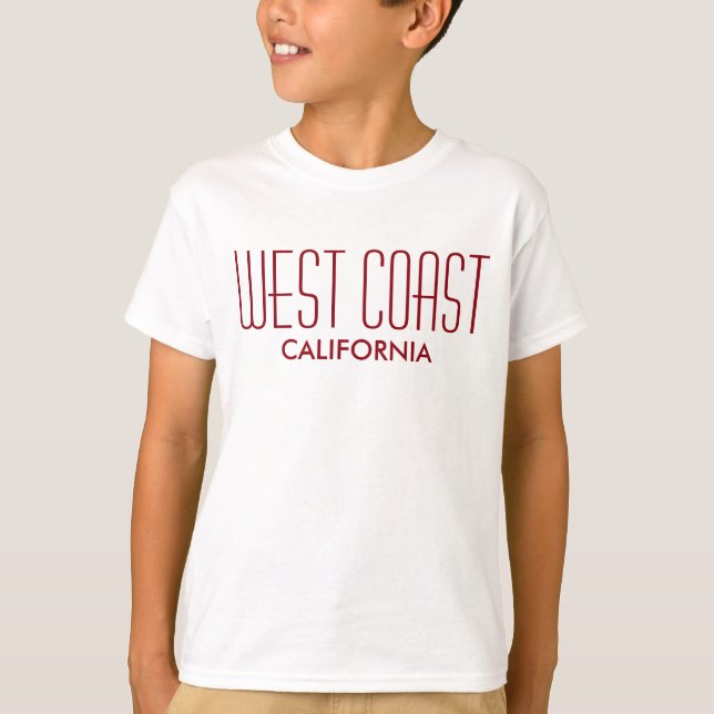 West Coast California T-Shirt (Front)
