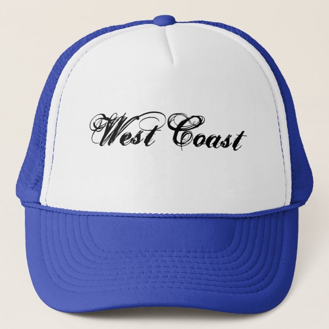 West Coast CUSTOM CAPS BY WASTELANDMUSIC.COM (Front)