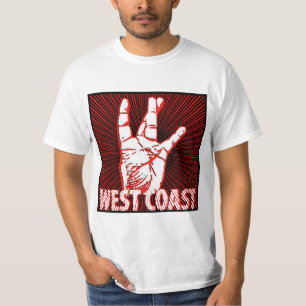 West Coast Hip-Hop Rap T-Shirt