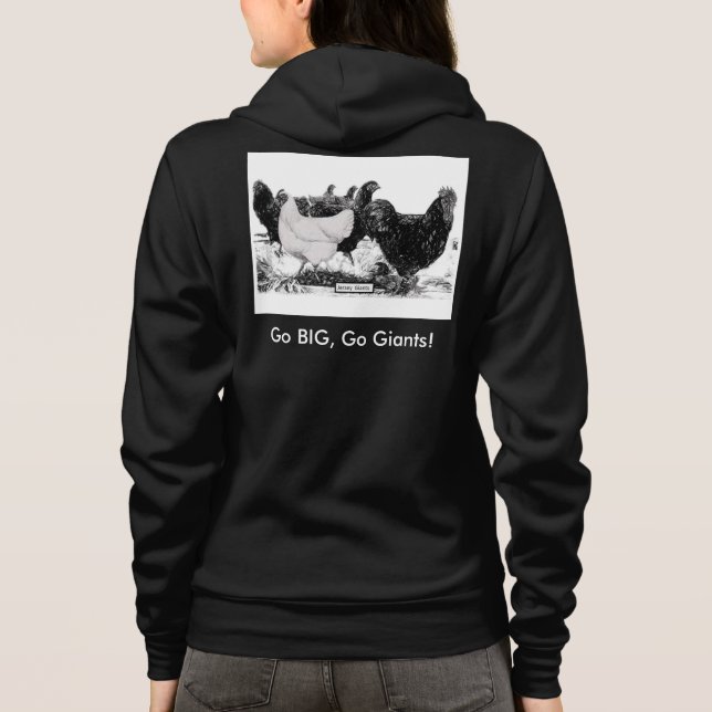 West Coast Jersey Giants Hoodie (Back)