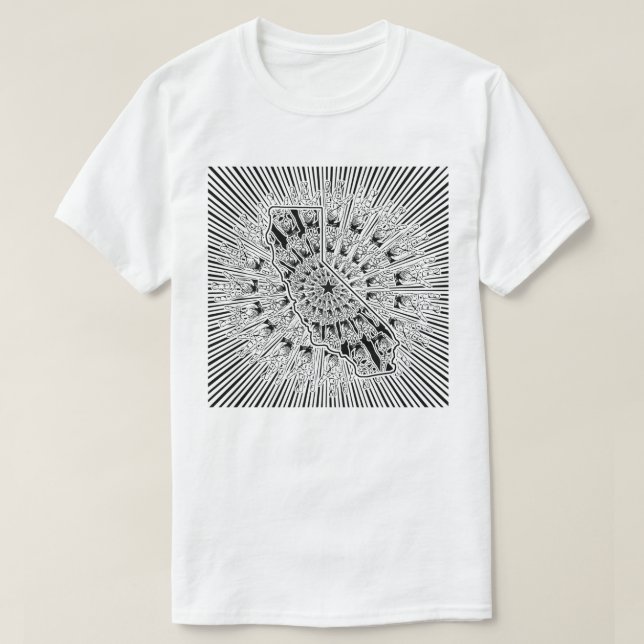 West Coast Love  T-Shirt (Design Front)