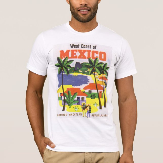 West Coast of Mexico T-Shirt (Front)